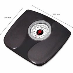 Digital Badrumsvg Little Balance 8727 Svart Plast 150 kg