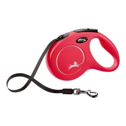 DoHundkoppel Flexi NEW CLASSIC 3m Rd XS-storlek
