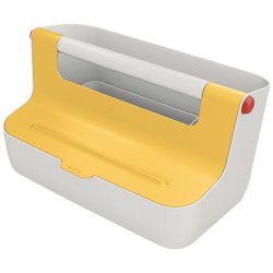 Frvaringslda Leitz Cosy Gul ABS 21,4 x 19,6 x 36,7 cm Brhandt
