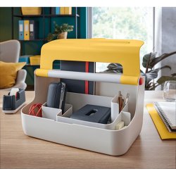 Frvaringslda Leitz Cosy Gul ABS 21,4 x 19,6 x 36,7 cm Brhandt