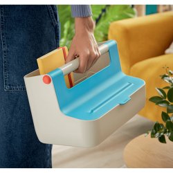 Frvaringslda Leitz Cosy Bl ABS 21,4 x 19,6 x 36,7 cm Brhandt