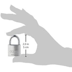 Hngls med nyckel ABUS Titalium 64ti/30 Rektangulr
