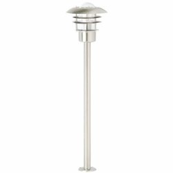 Solcellslampa Brilliant Terrence Transparent Silvrig 60 W