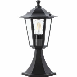 Trdgrdslampa Brilliant Borne Svart