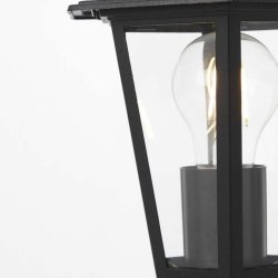 Trdgrdslampa Brilliant Borne Svart