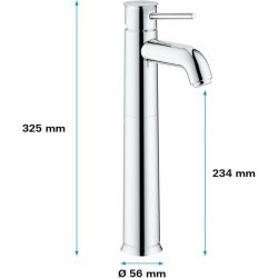 Washbasin Siphon Grohe Metall