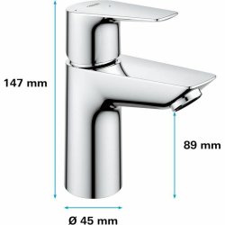 Blandare Grohe Start Edge Metall