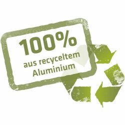 Stekpanna GSW Aluminium 100 % tervunnen Naturell  20 cm