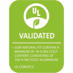 Stekpanna GSW Aluminium 100 % tervunnen Naturell  28 cm