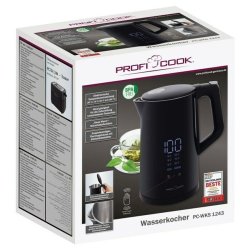 Vattenkokare Proficook PC-WKS 1243 Svart Rostfritt stl 2200 W 1