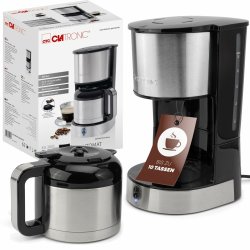 Superautomatisk kaffebryggare Clatronic KA 3805 Svart Stl 800 W