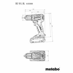 Skruvmejsel Metabo 60 Nm