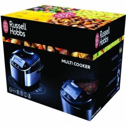 �ngkokare med multifunktion Russell Hobbs 21850-56 Svart Rostfri