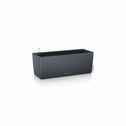 Kruka Lechuza Svart Gr polypropen