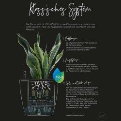 Kruka Lechuza Plast Rektangulr 50 x 50 x 95 cm