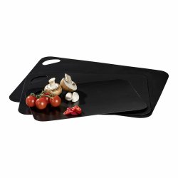 Uppsttning av skrbrdor Wenko 55055100 Svart Plast (3 Delar)