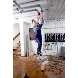 Hopfllbar stege Krause 126030 Silvrig Aluminium