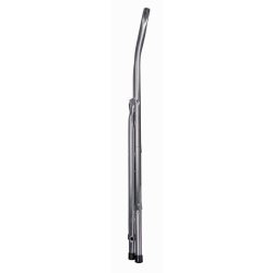 Hoppvikbar trappstege, 2 steg Krause 130860 Gr Silvrig Svart/Bl