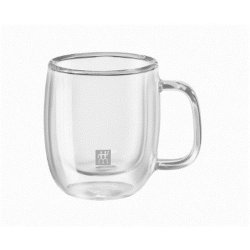 Set med 2 kaffekoppar Zwilling 39500-110 Borosilikatglas 80 ml T