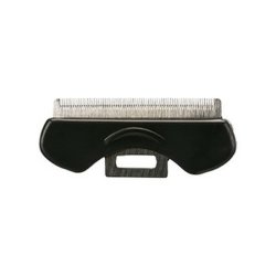 Tuperingskam Trixie Svart Turkos 8  14 cm