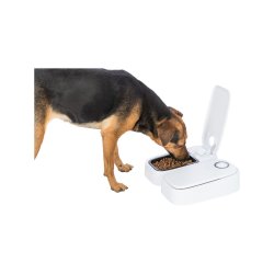 Automatisk matare Trixie Vit Svart Akryl Plast Automatisk matare Trixie Vit Svart Akryl Plast