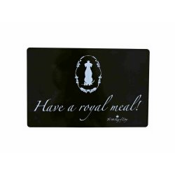 Bordsduk Trixie Have a royal meal Svart Plast 44 × 28 cm Bordsduk Trixie Have a royal meal Svart Plast 44 × 28 cm