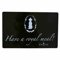 Bordsduk Trixie Have a royal meal Svart Plast 44 × 28 cm Bordsduk Trixie Have a royal meal Svart Plast 44 × 28 cm