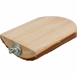 Leksak fr Gnagare Trixie Bark 10  15 CM Plattform Brun