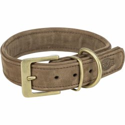 Hundhalsband Trixie Pure Brun S-M 31-37 cm