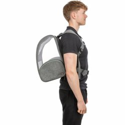 Ryggsck fr husdjur Trixie Ljusgr 39  43  27 cm