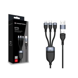 VGA Kabel Conceptronic ETTA06B15 Svart 1,5 m