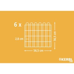 Bur Kerbl Metall Gr Gnagare Sexkantig