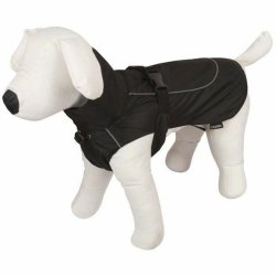 Regnrock fr hundar Kerbl Svart L 45 cm
