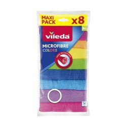 Rengringstrasor Vileda Mikrofiber Blandade frger (30 x 30 cm)
