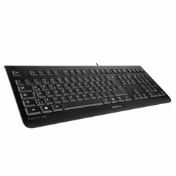 Franskt Tangentbord Cherry Qwerty Spanska Svart