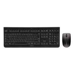 Trdlst Tangentbord och Mus Cherry JD-0710ES-2 Svart Qwerty Spa