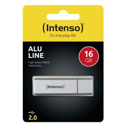 USB-minne INTENSO Alu Line Silver 16 GB