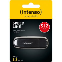 USB-minne INTENSO 3533493 Svart 512 GB