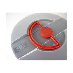 Avtagbar form Dr. Oetker Svart Stl Plast  26 cm  26 x 6,5 cm