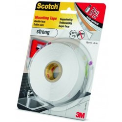 Dubbelsidig Tejp Scotch 19 mm x 5 m Vit