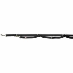 Justerbart hundkoppel Trixie Svart L L/XL 3 m