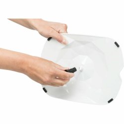 Fontn fr husdjur Trixie Polygon Vit Gr Silikon Melamin 2,5 L