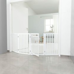 tkomstdrr Trixie Hund Vit 60-160 x 81 cm
