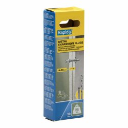 Pluggar och skruv Rapid 5001547  8 x 46 mm M4 x 55 mm Metall Ex