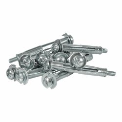 Pluggar och skruv Rapid 5001548  8 x 46 mm M4 x 58 mm Metall Ex