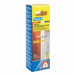 Pluggar och skruv Rapid 5001551  11 x 65 mm M5 x 74 mm Metall E