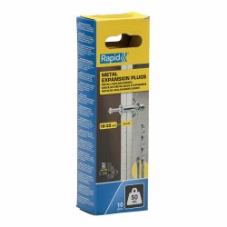 Pluggar och skruv Rapid 5001554  13 x 65 mm M6 x 75 mm Metall E