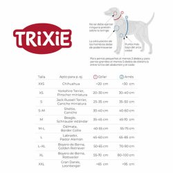 Hundhalsband Trixie Premium Svart Grafit M/L 40-48 cm