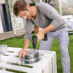 Borr- och tillbehrssats BOSCH Universaldrill 18 Power 4All 18 V