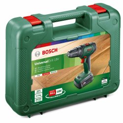Borr- och tillbehrssats BOSCH Universaldrill 18 Power 4All 18 V